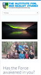 Mobile Screenshot of instituteforjedirealiststudies.org